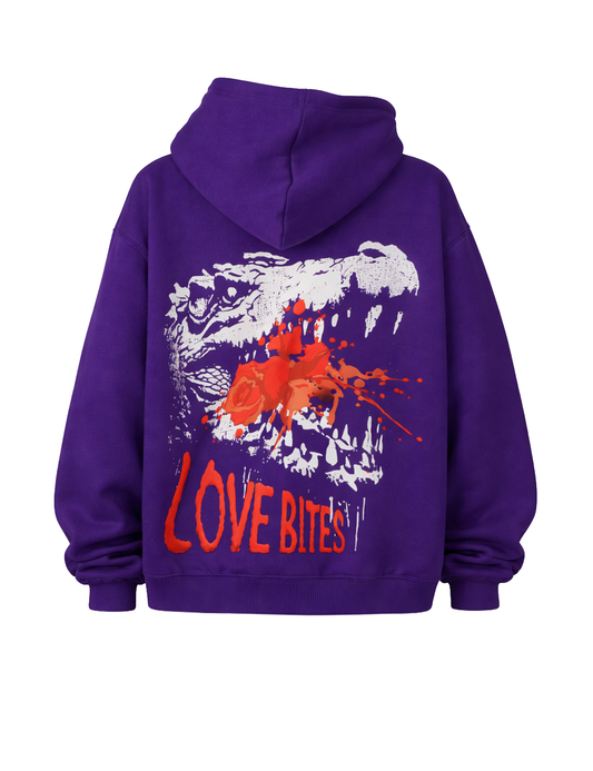 Love Bites Hoodie - Purple