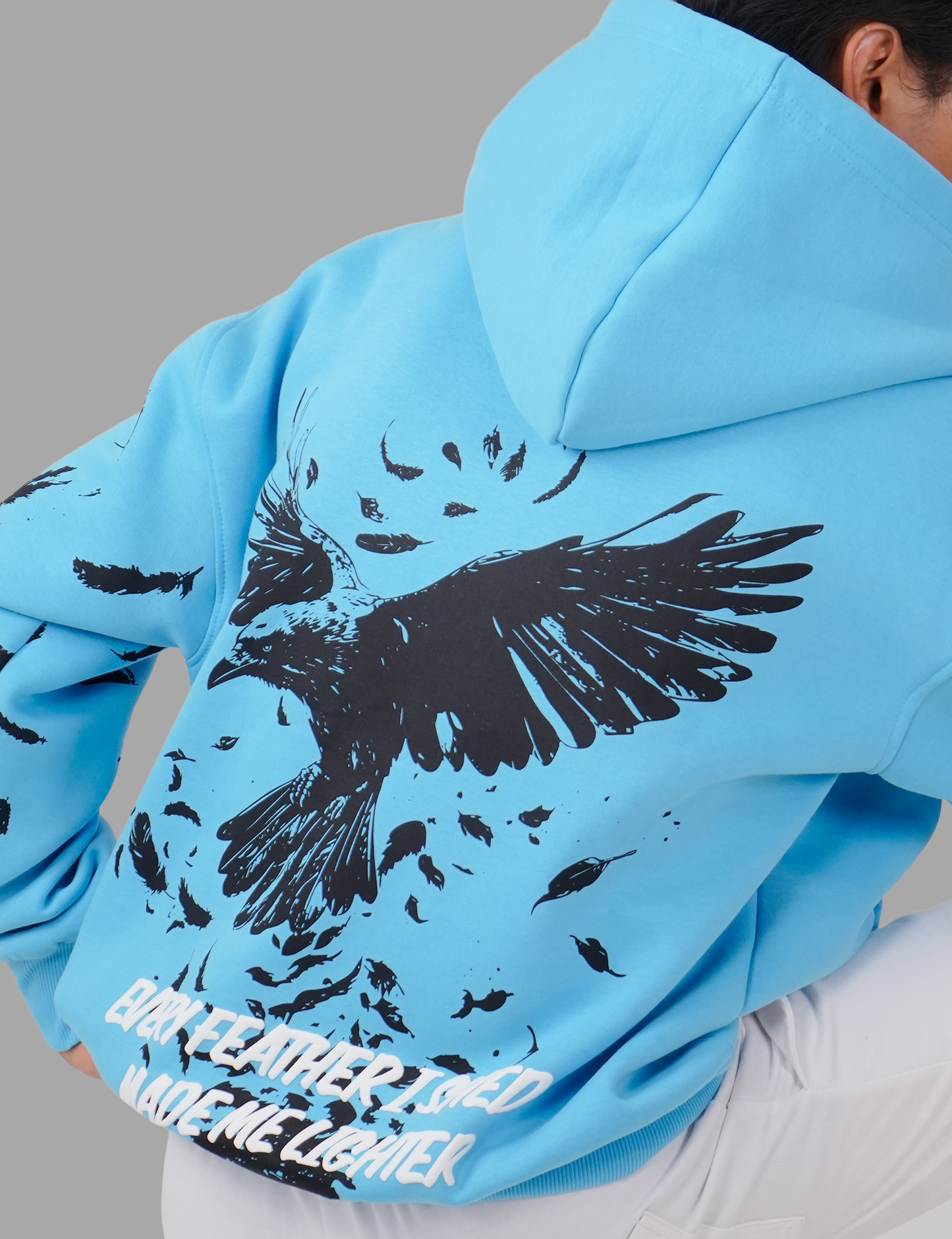 Featherweight Hoodie - Sky Blue