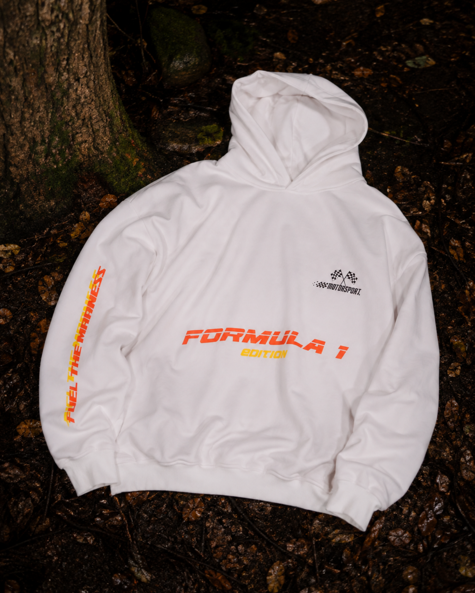 Burn/Revive Hoodie - White