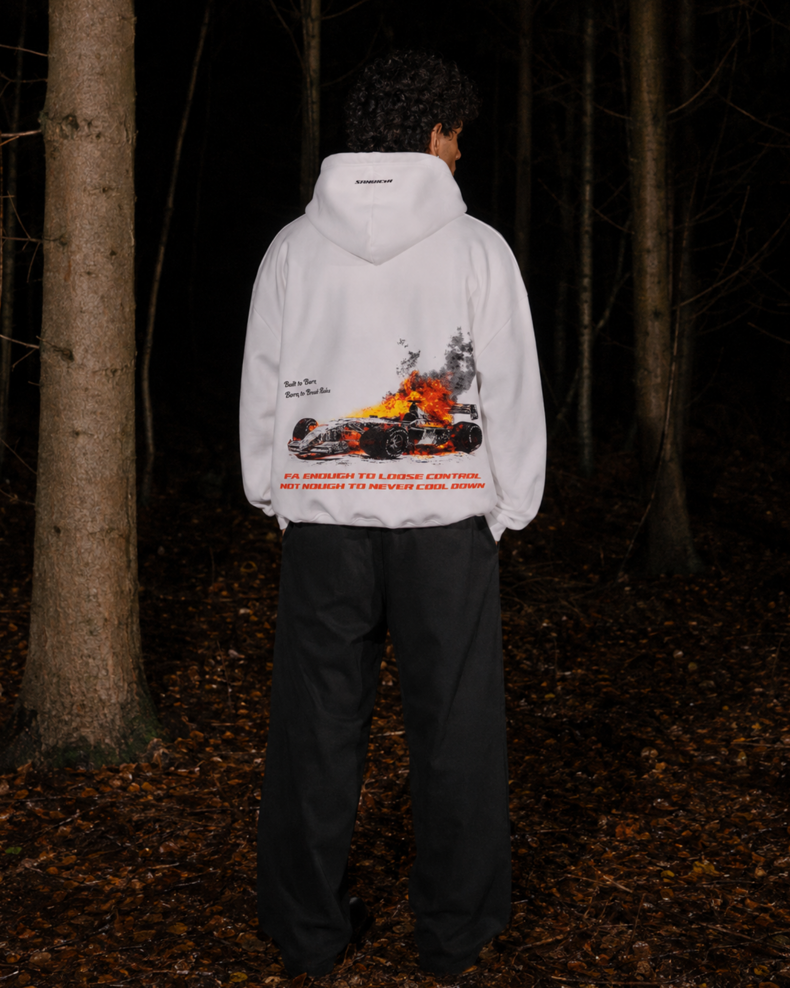Burn/Revive Hoodie - White