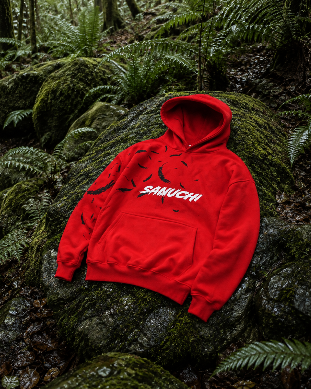 Featherweight Hoodie - Red