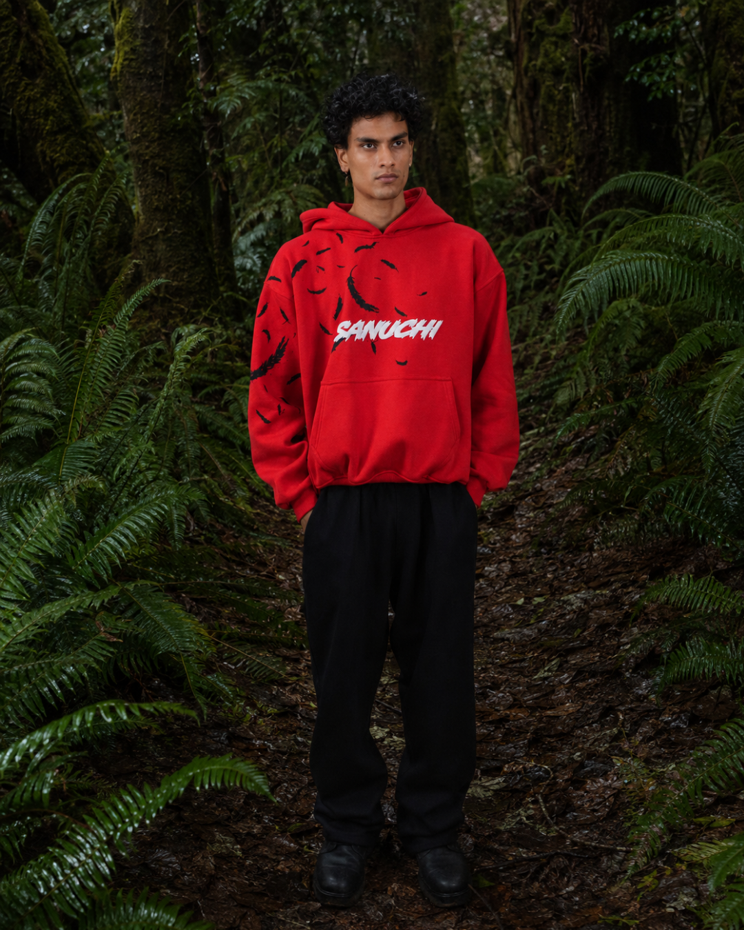Featherweight Hoodie - Red
