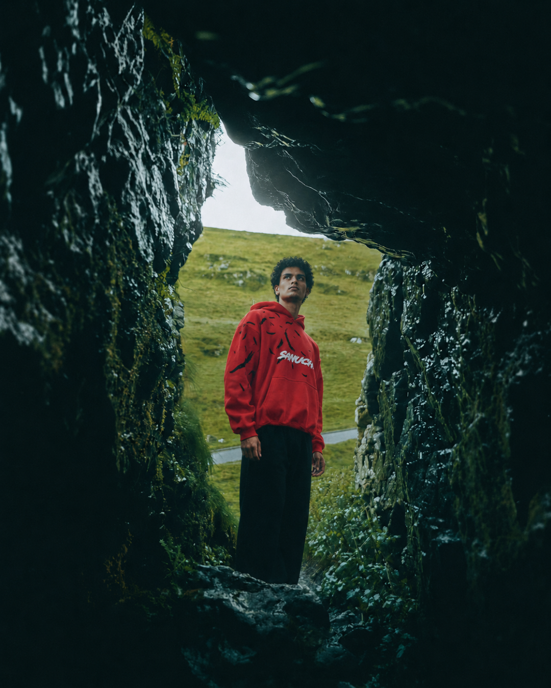 Featherweight Hoodie - Red