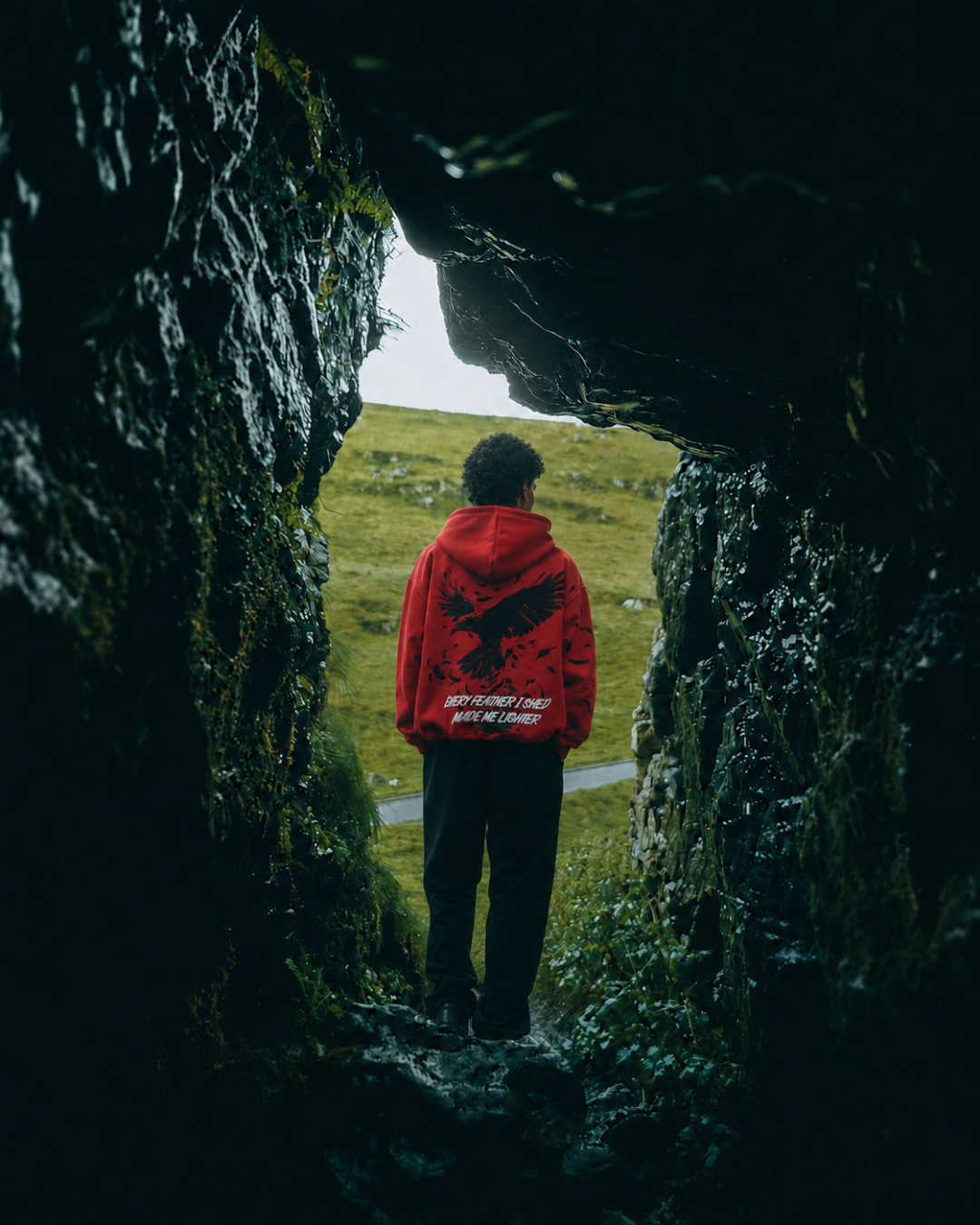 Featherweight Hoodie - Red