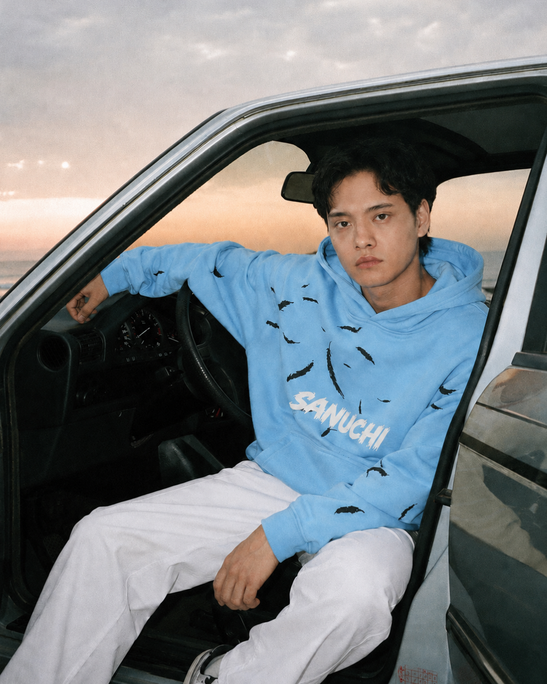 Featherweight Hoodie - Sky Blue