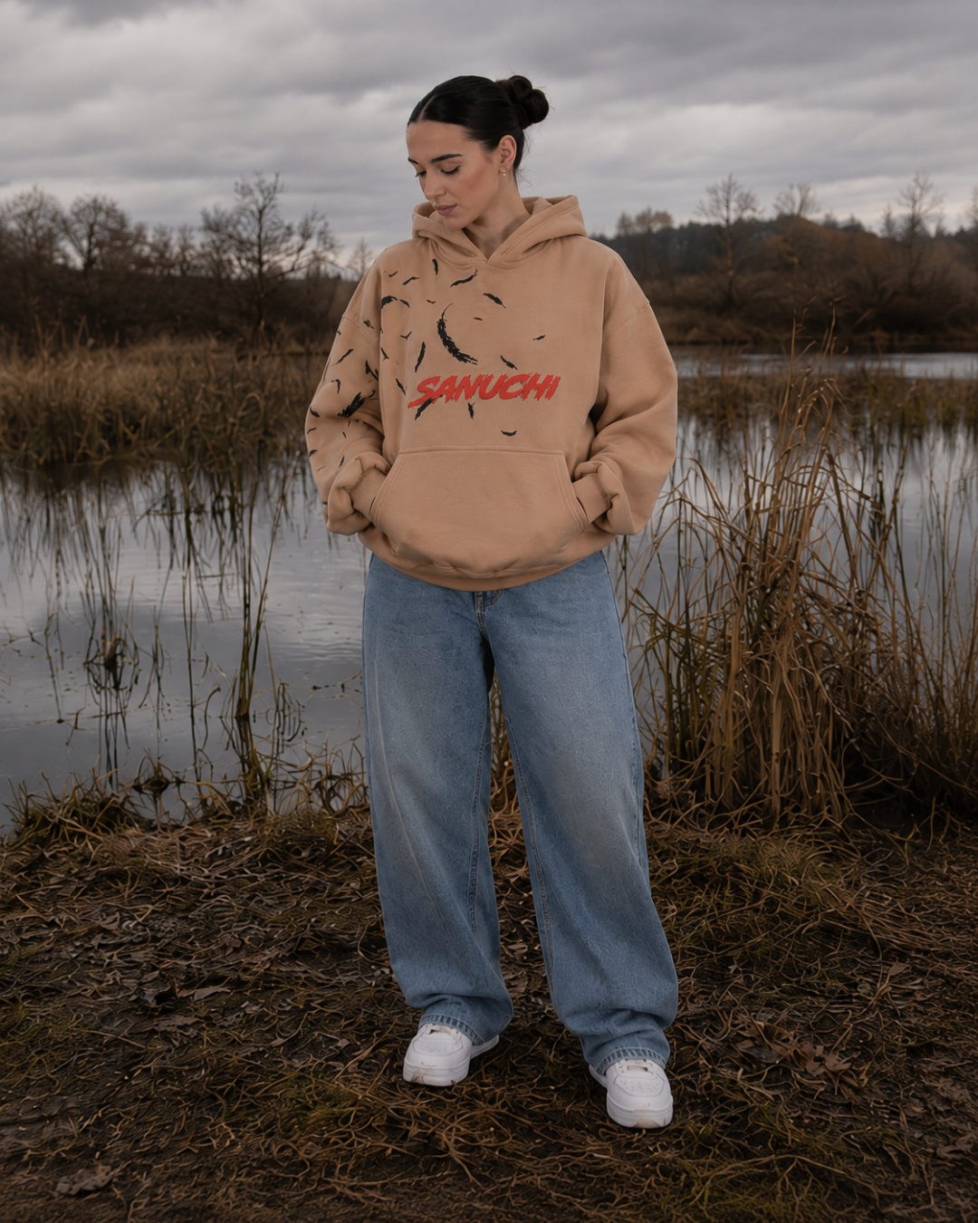 Featherweight Hoodie - Beige