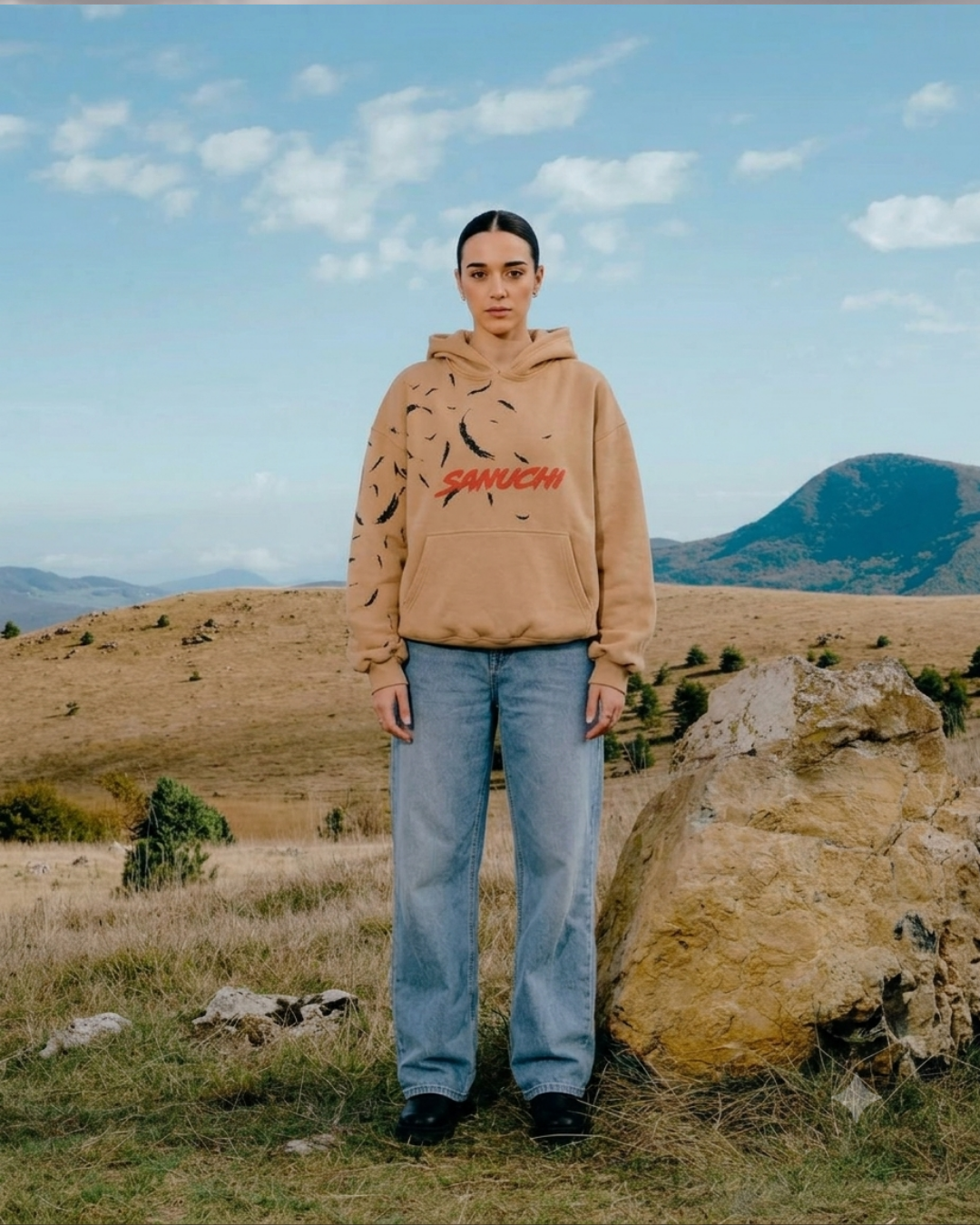 Featherweight Hoodie - Beige