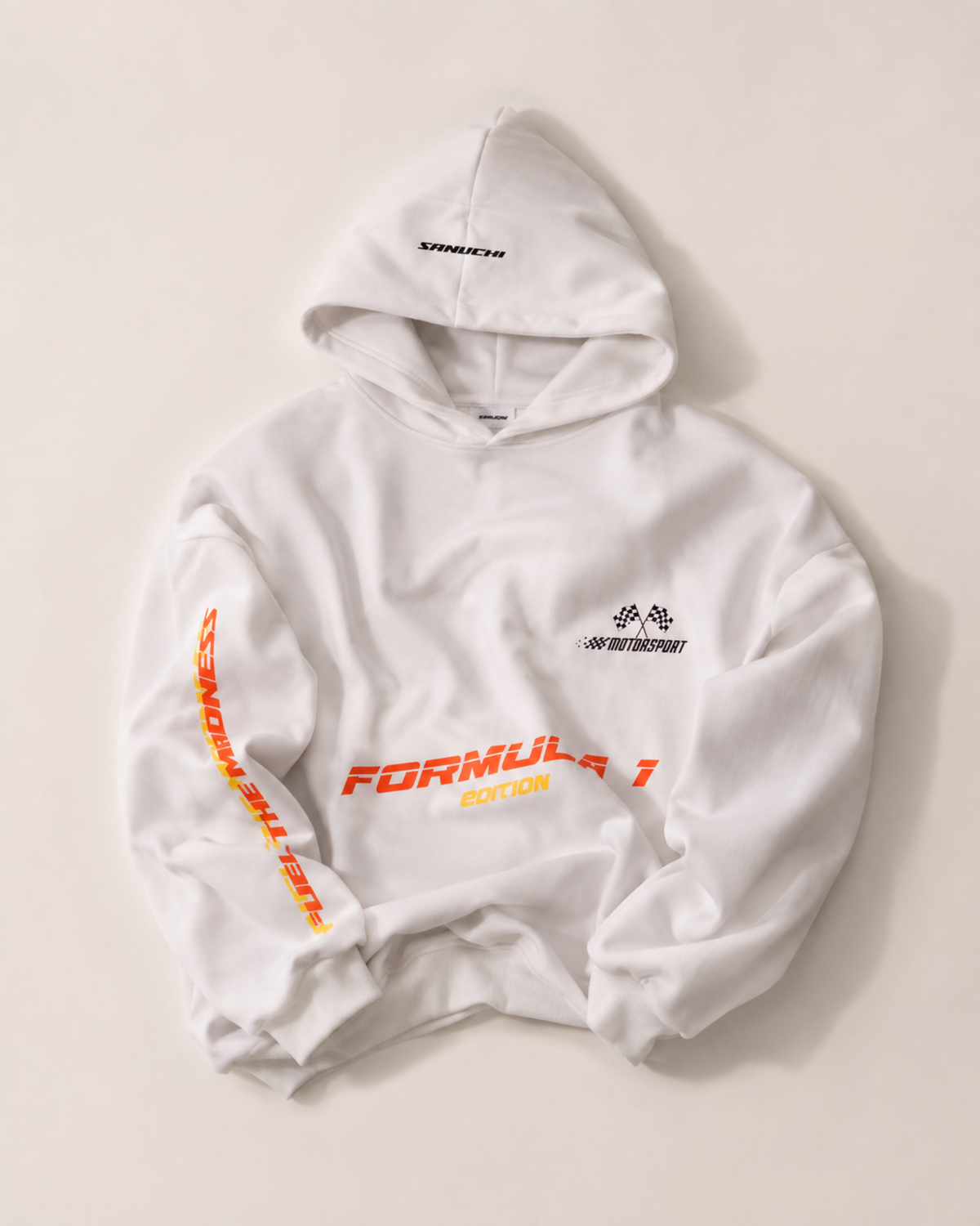 Burn/Revive Hoodie - White