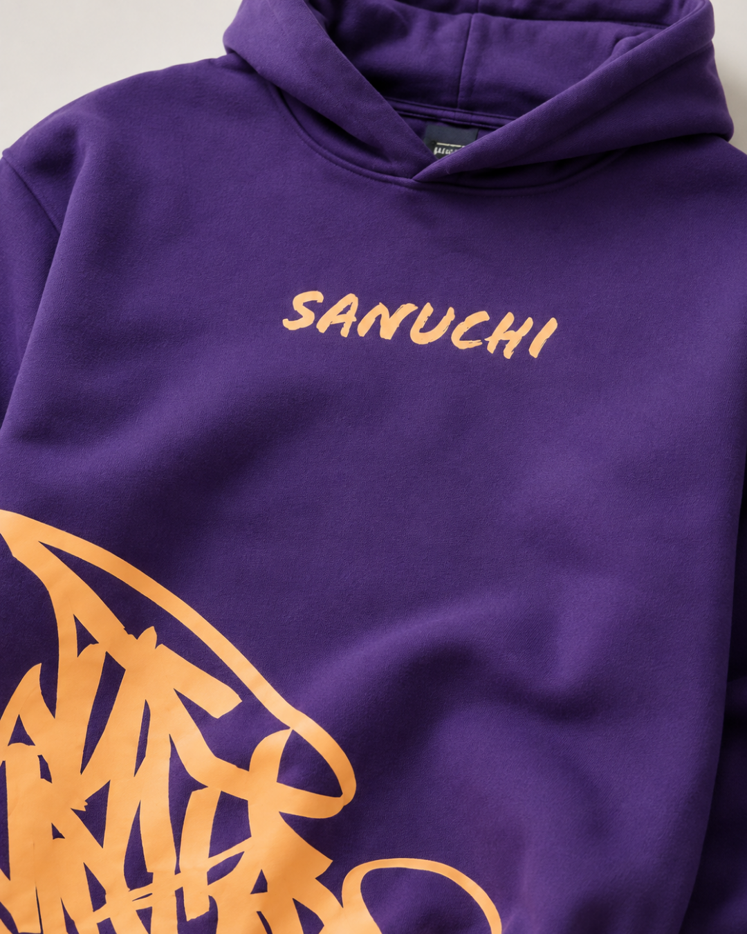 Golden Script Hoodie - Purple