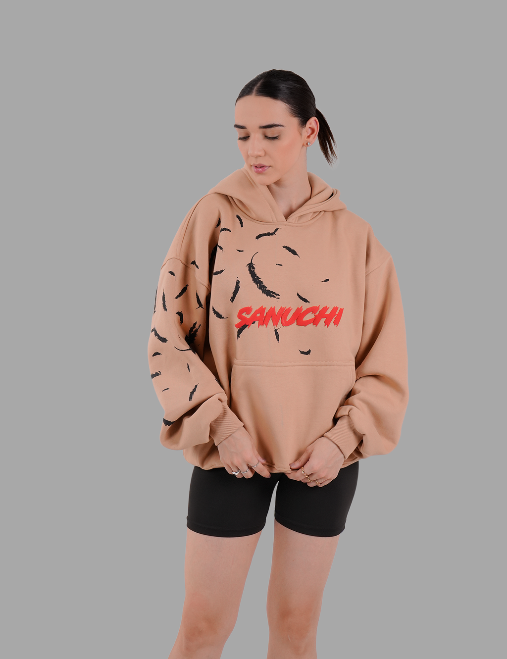 Featherweight Hoodie - Beige