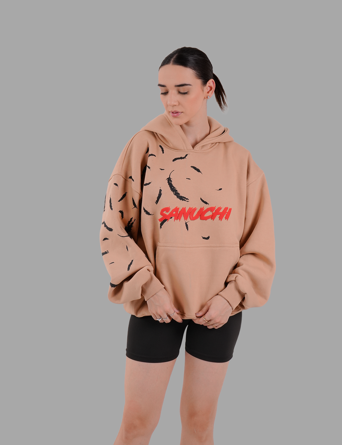 Featherweight Hoodie - Beige