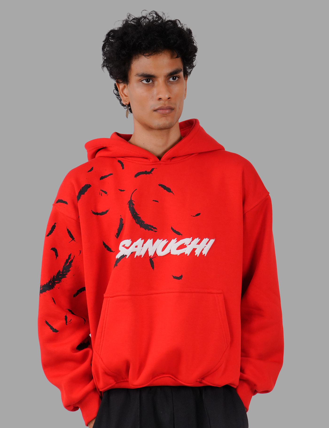 Featherweight Hoodie - Red