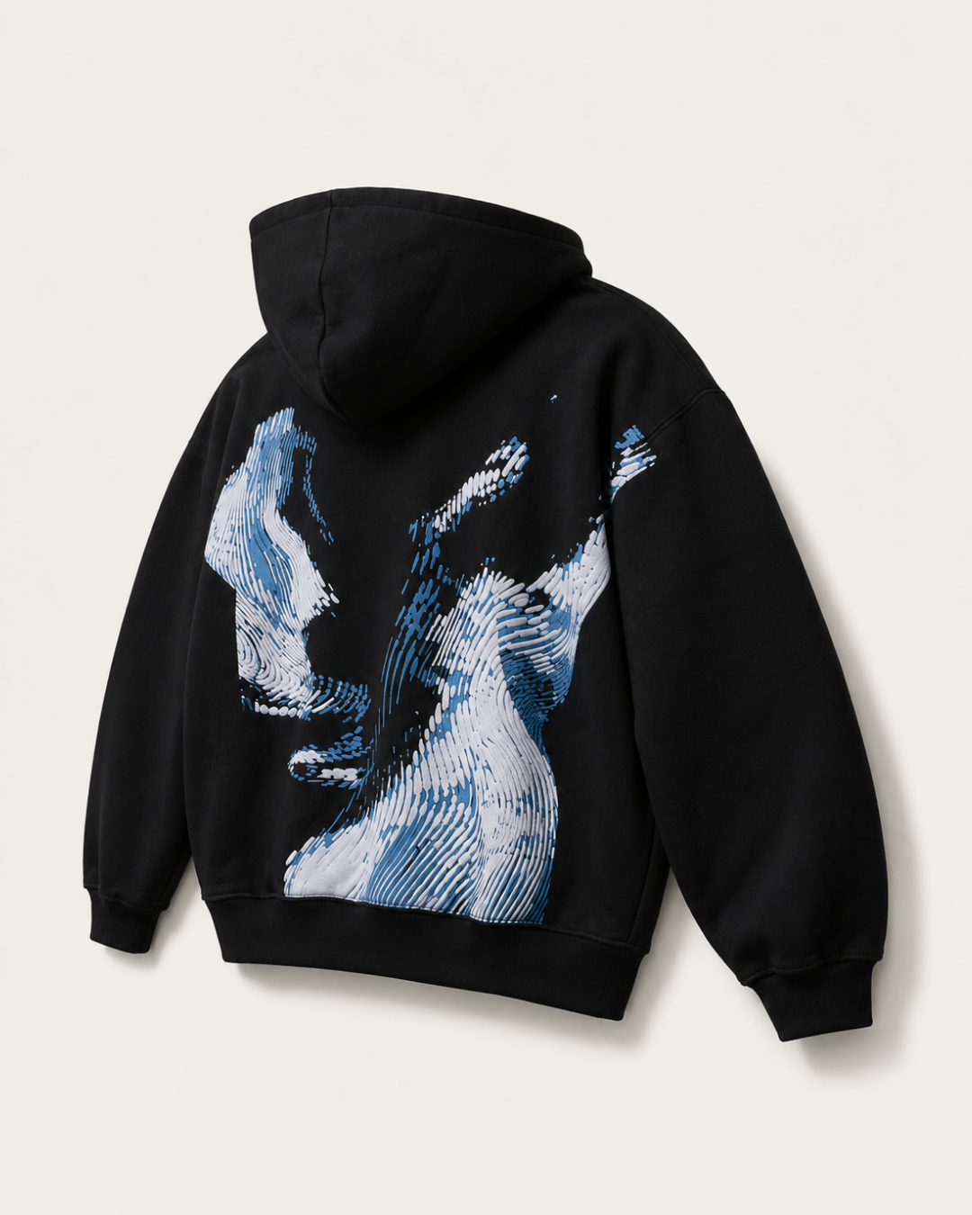 Waves Hoodie - Black