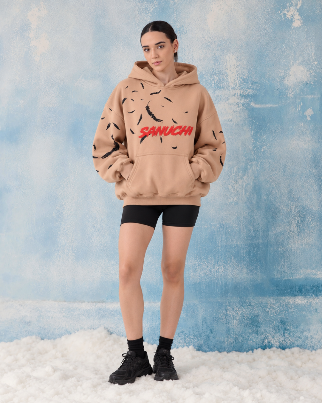Featherweight Hoodie - Beige