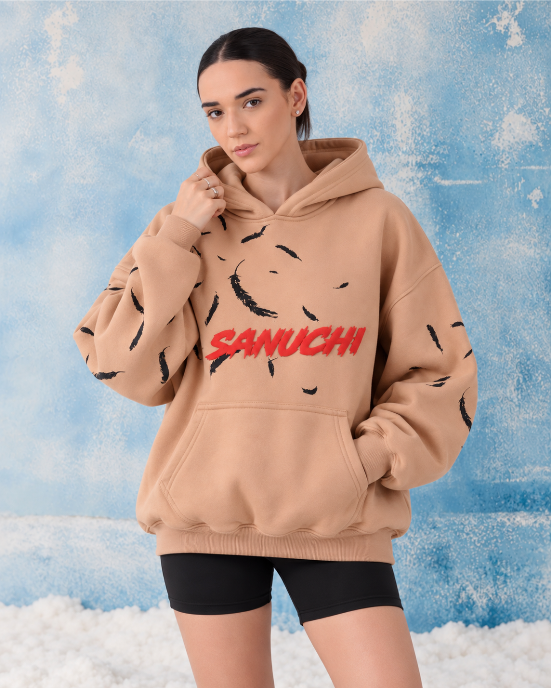 Featherweight Hoodie - Beige
