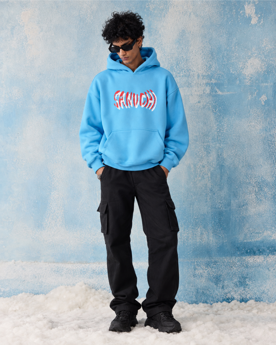 Love Bites Hoodie - Sky Blue