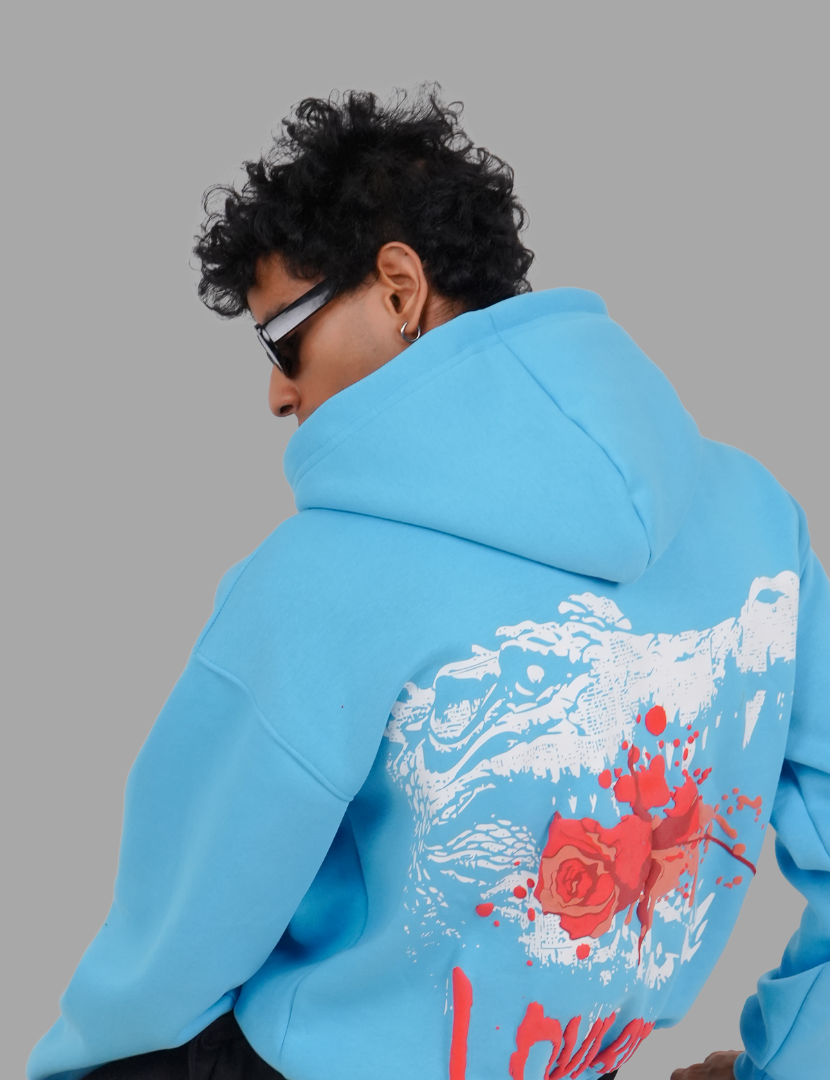 Love Bites Hoodie - Sky Blue