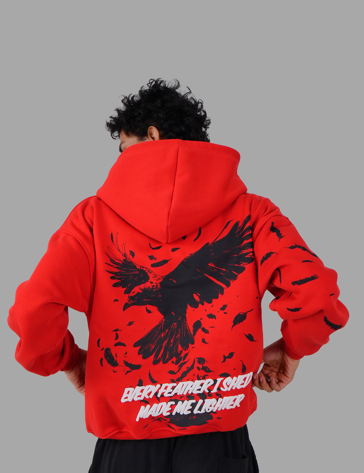 Featherweight Hoodie - Red