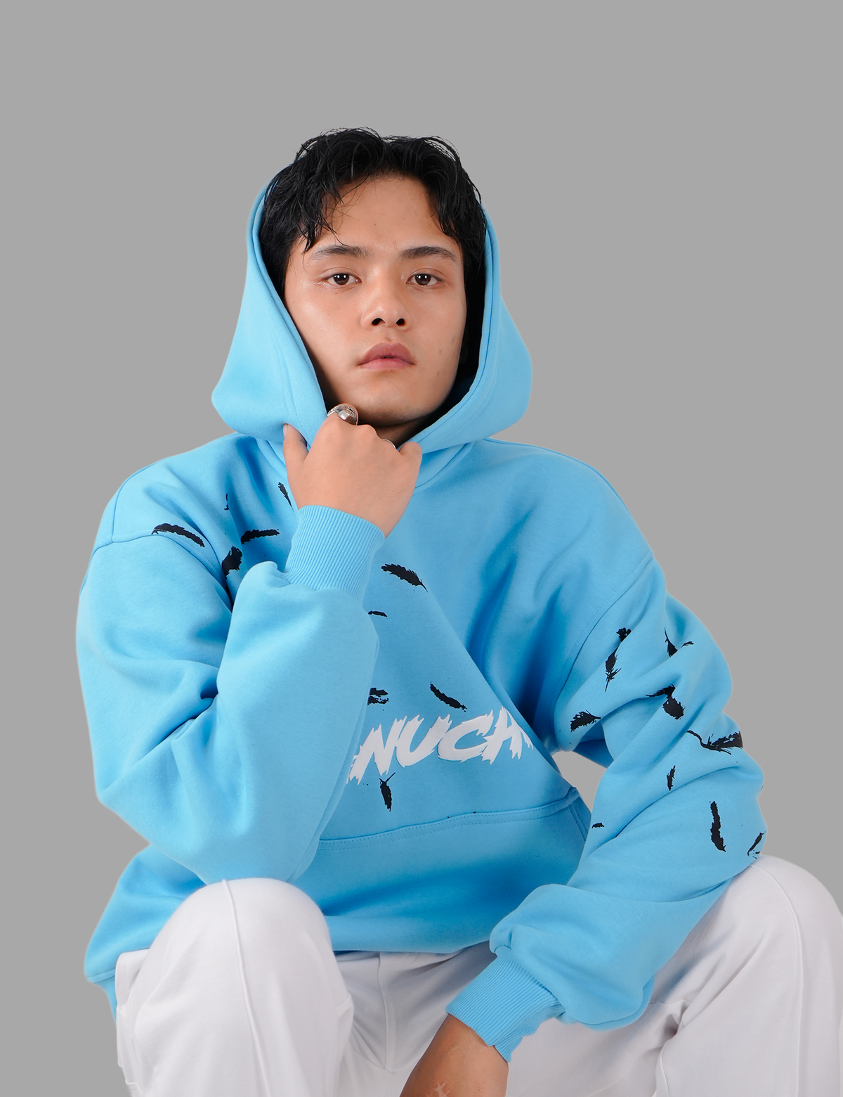 Featherweight Hoodie - Sky Blue