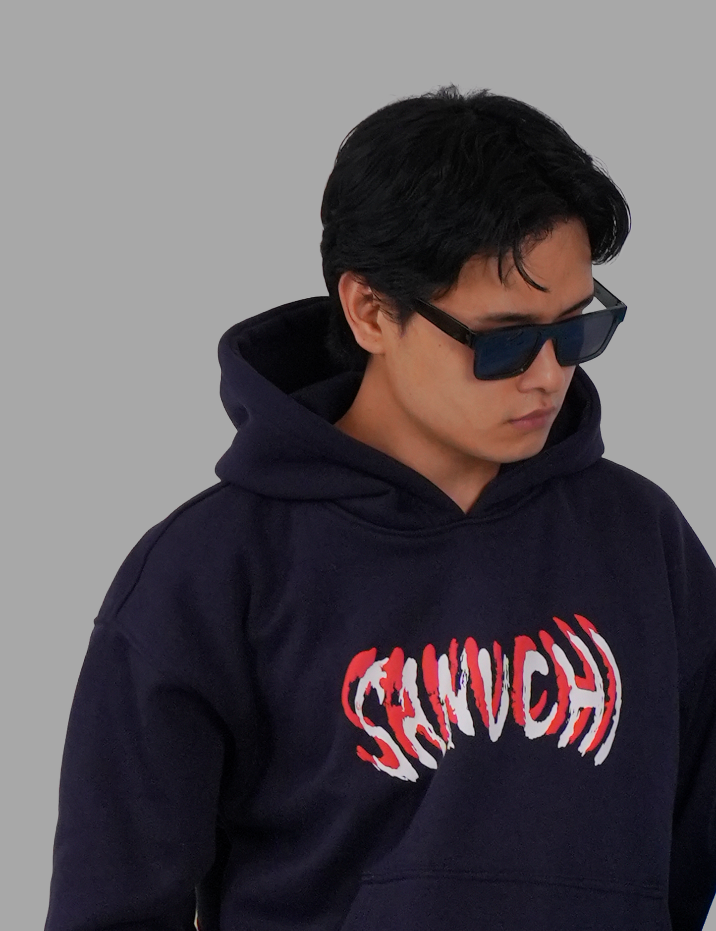 Love Bites Hoodie - Navy Blue