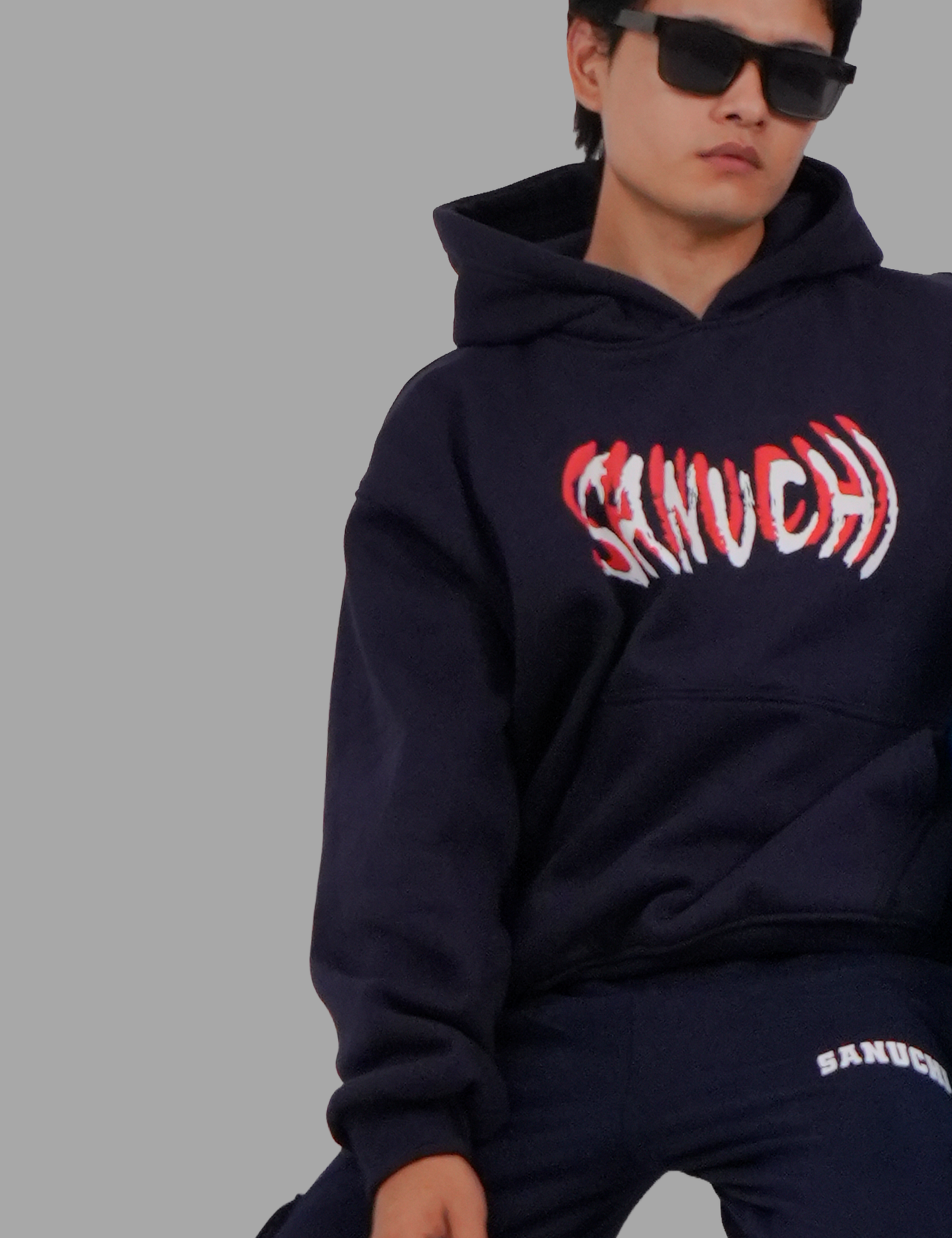 Love Bites Hoodie - Navy Blue