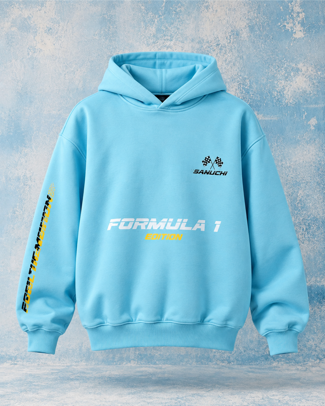 Burn/Revive Hoodie - Sky Blue