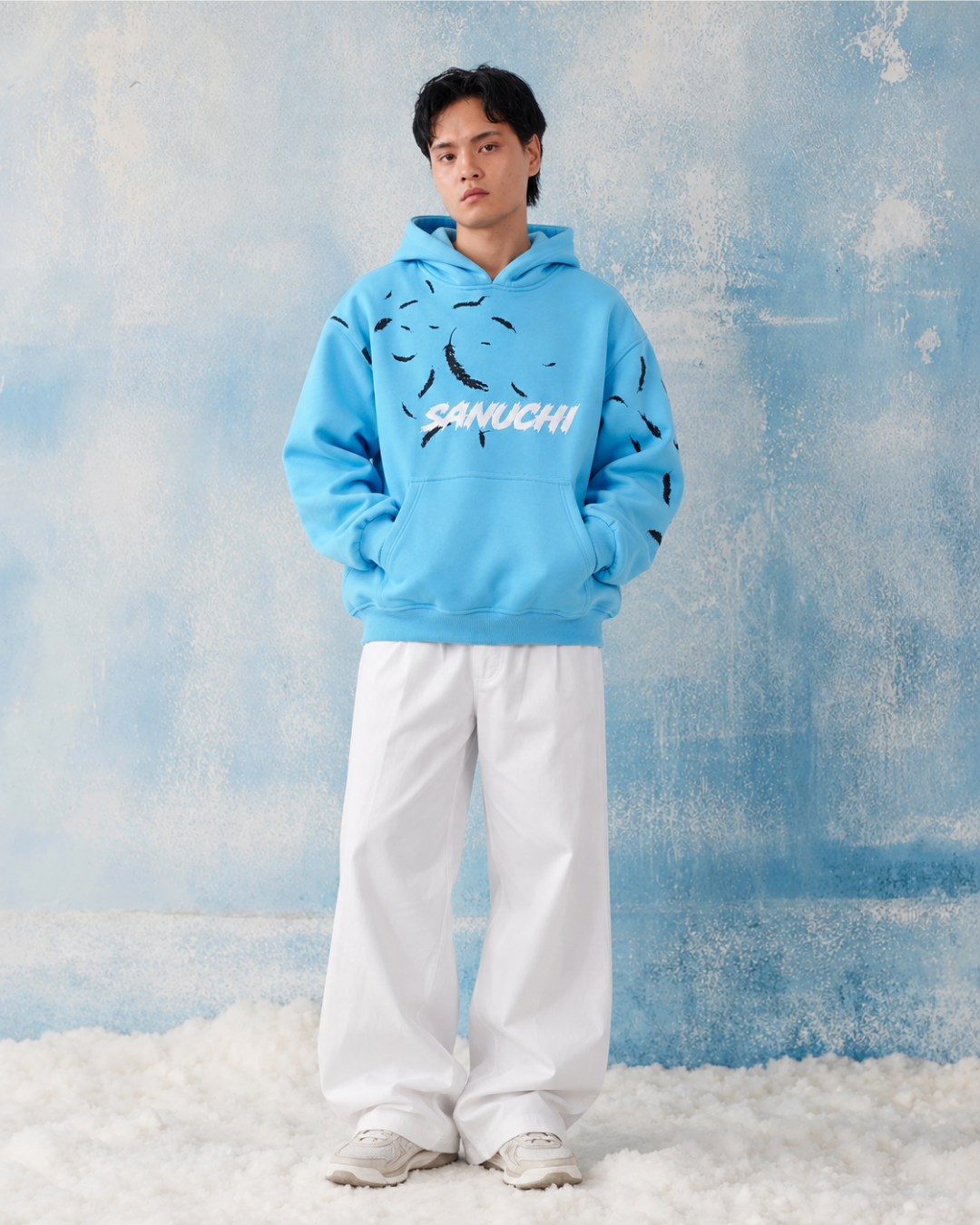 Featherweight Hoodie - Sky Blue