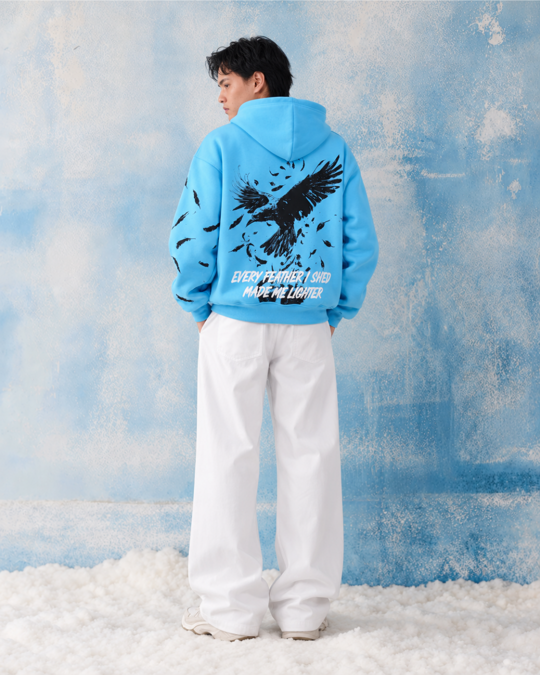 Featherweight Hoodie - Sky Blue
