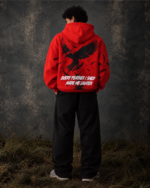 Featherweight Hoodie - Red