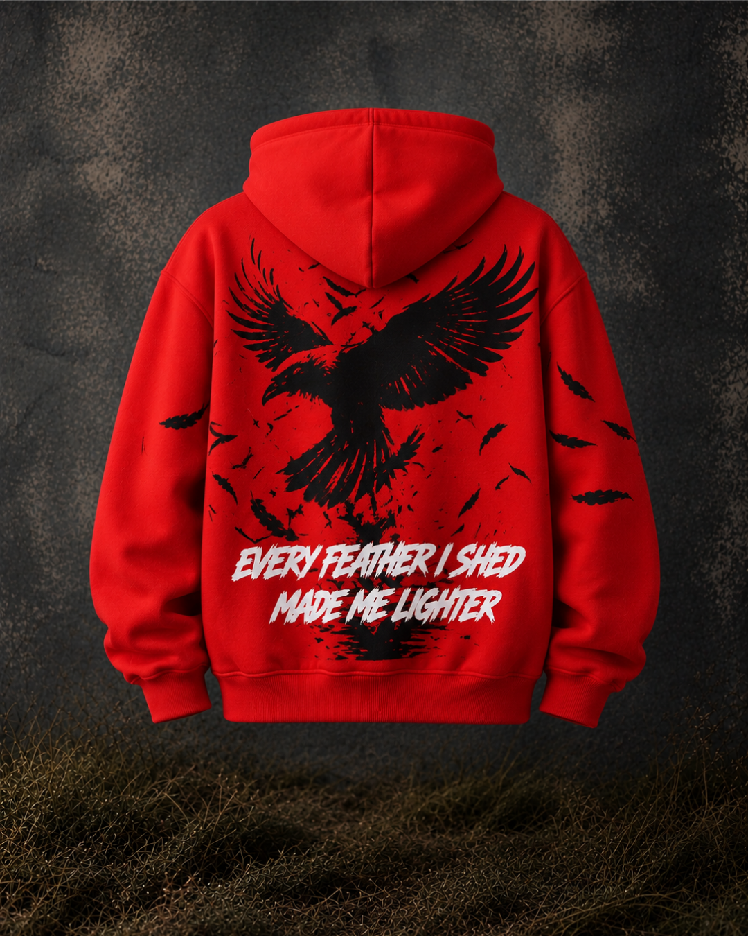 Featherweight Hoodie - Red