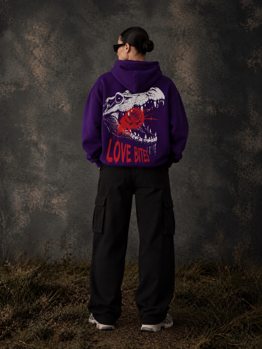 Love Bites Hoodie - Purple