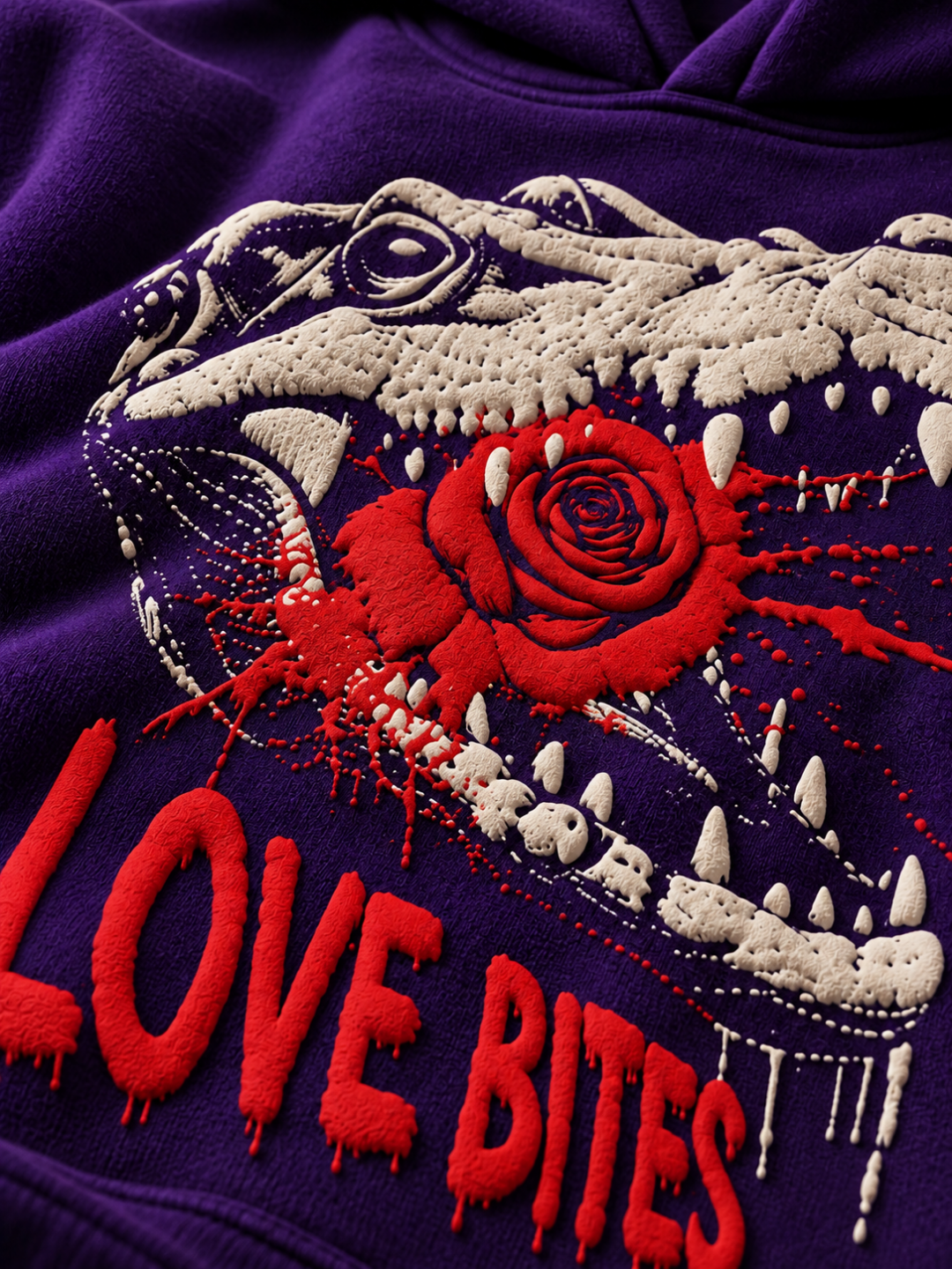 Love Bites Hoodie - Purple