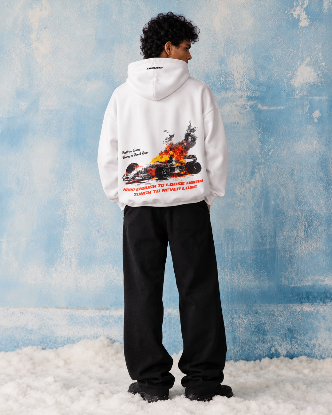 Burn/Revive Hoodie - White