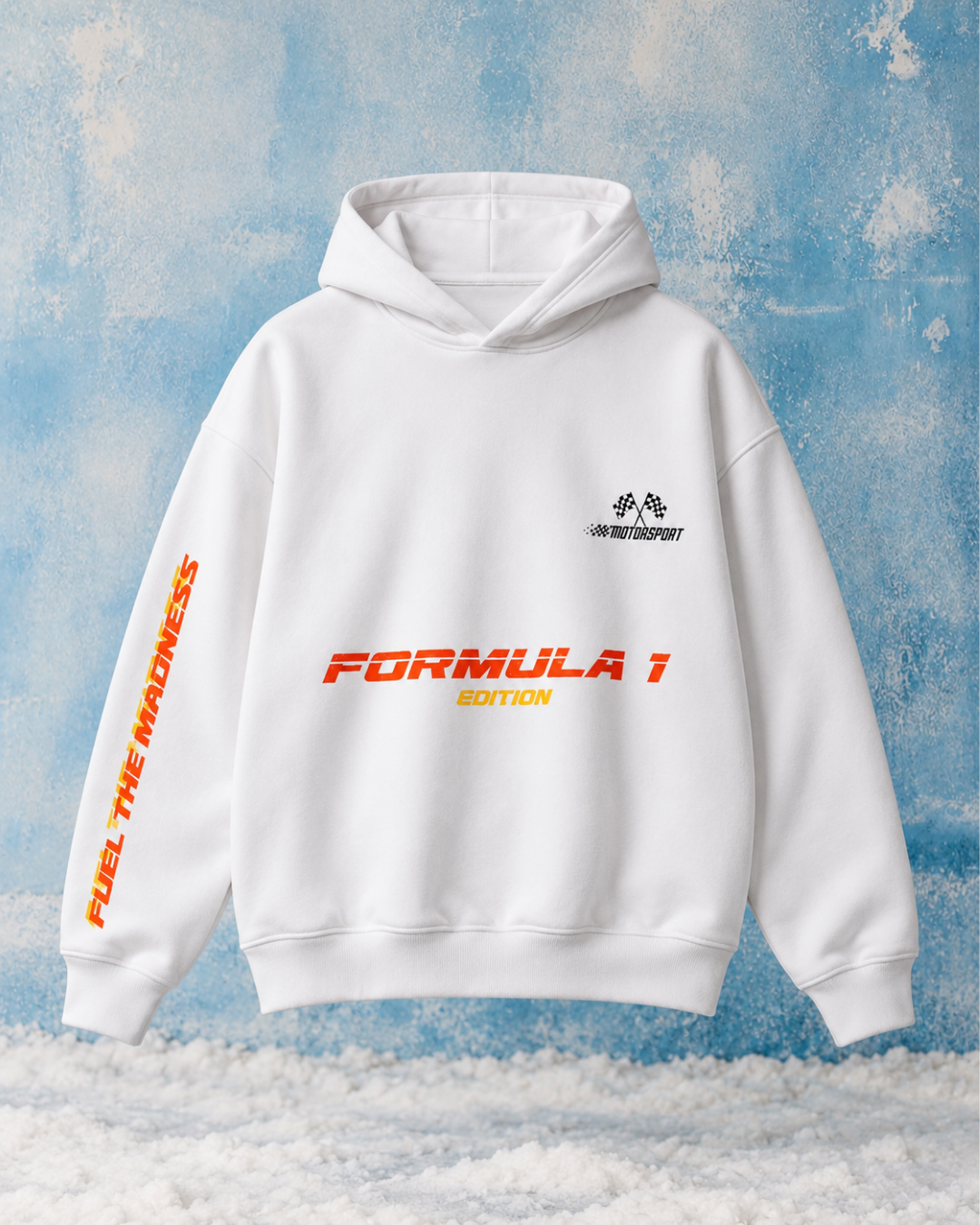 Burn/Revive Hoodie - White