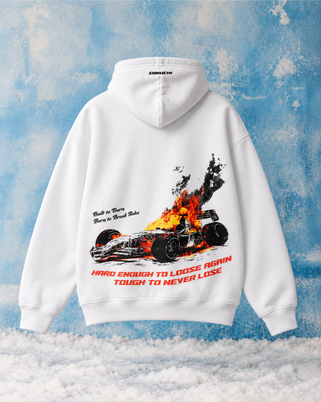 Burn/Revive Hoodie - White