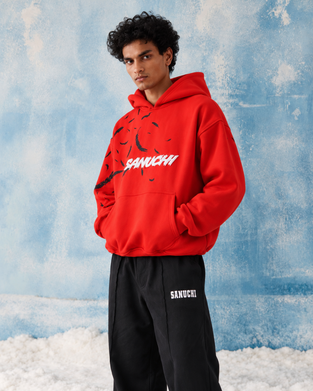 Featherweight Hoodie - Red