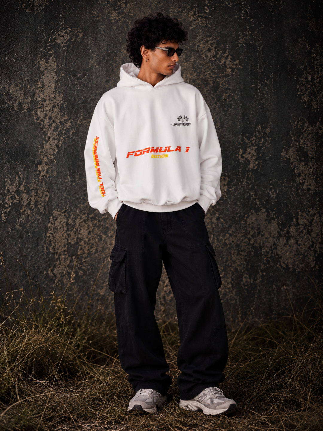 Burn/Revive Hoodie - White
