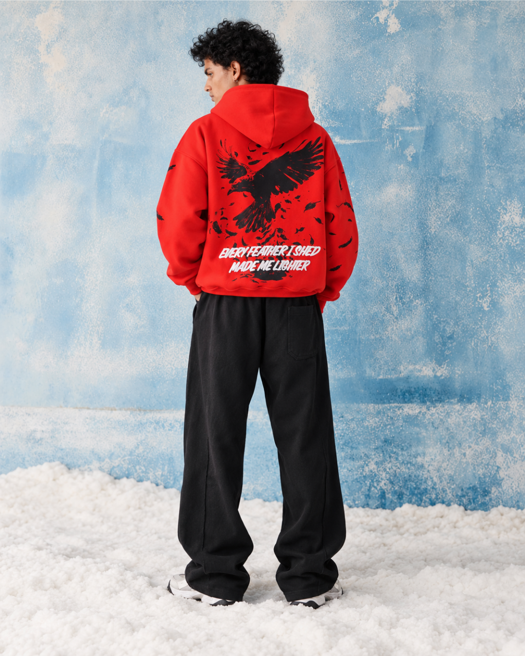 Featherweight Hoodie - Red