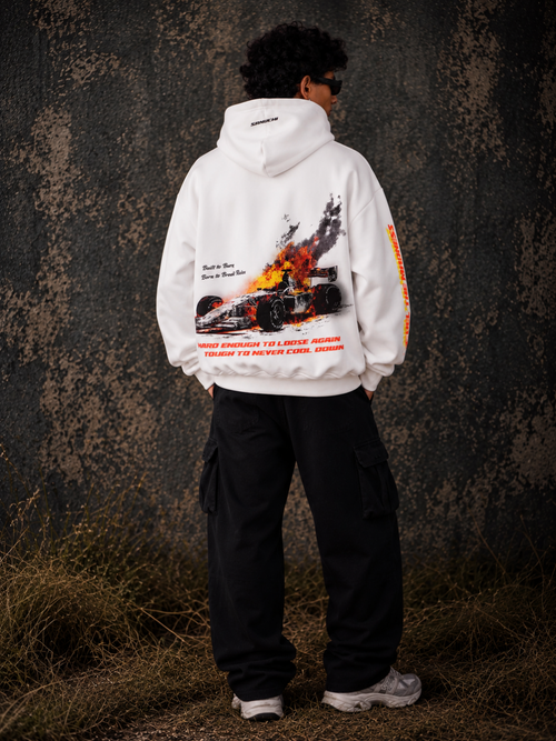 Burn/Revive Hoodie - White