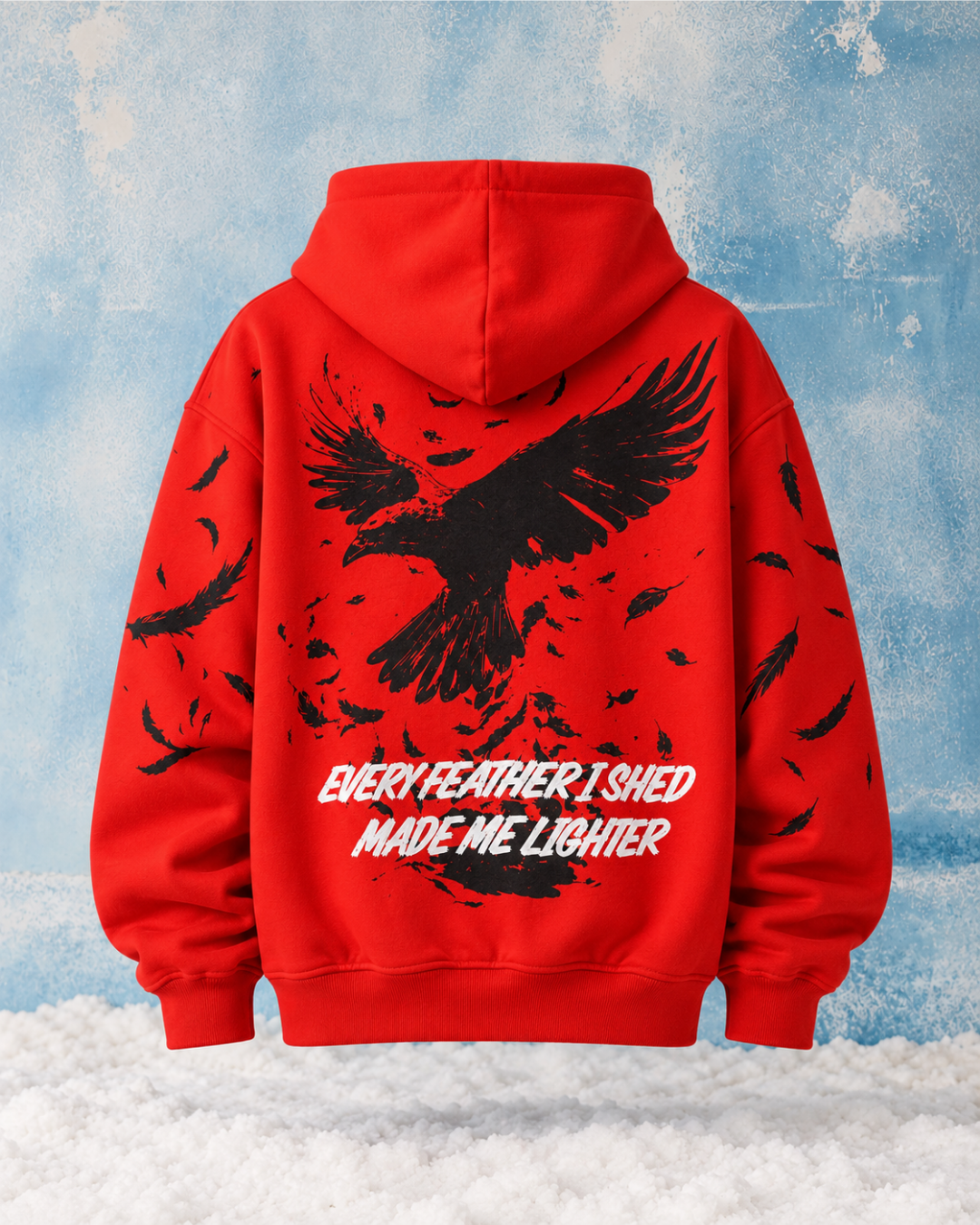 Featherweight Hoodie - Red