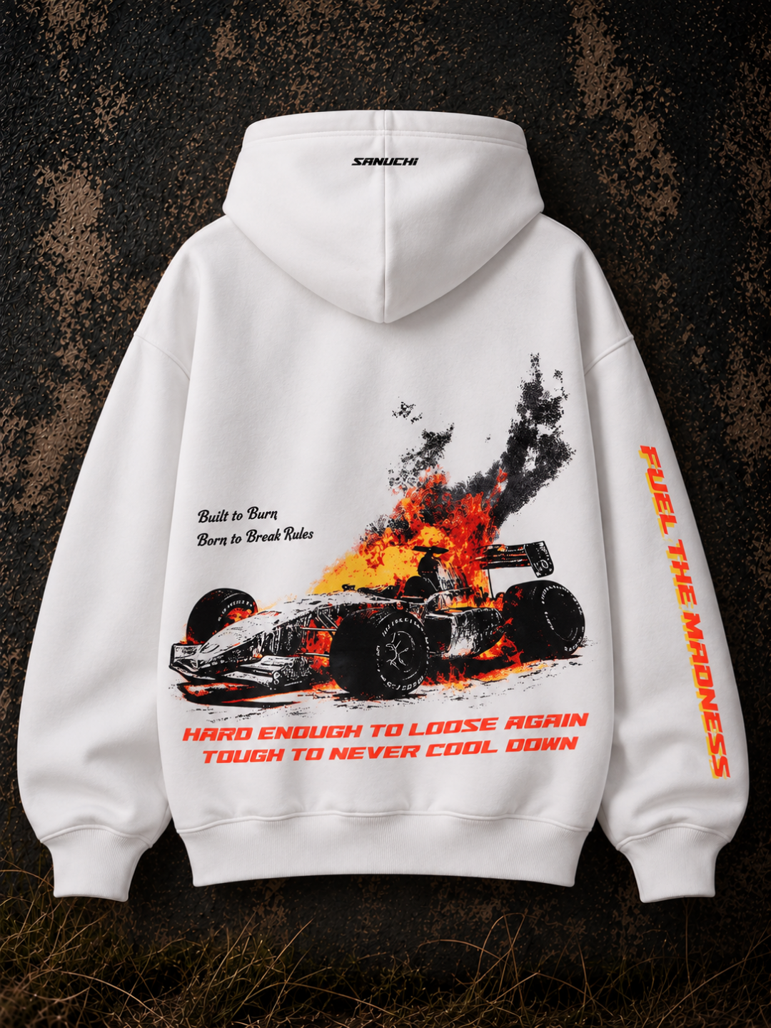 Burn/Revive Hoodie - White