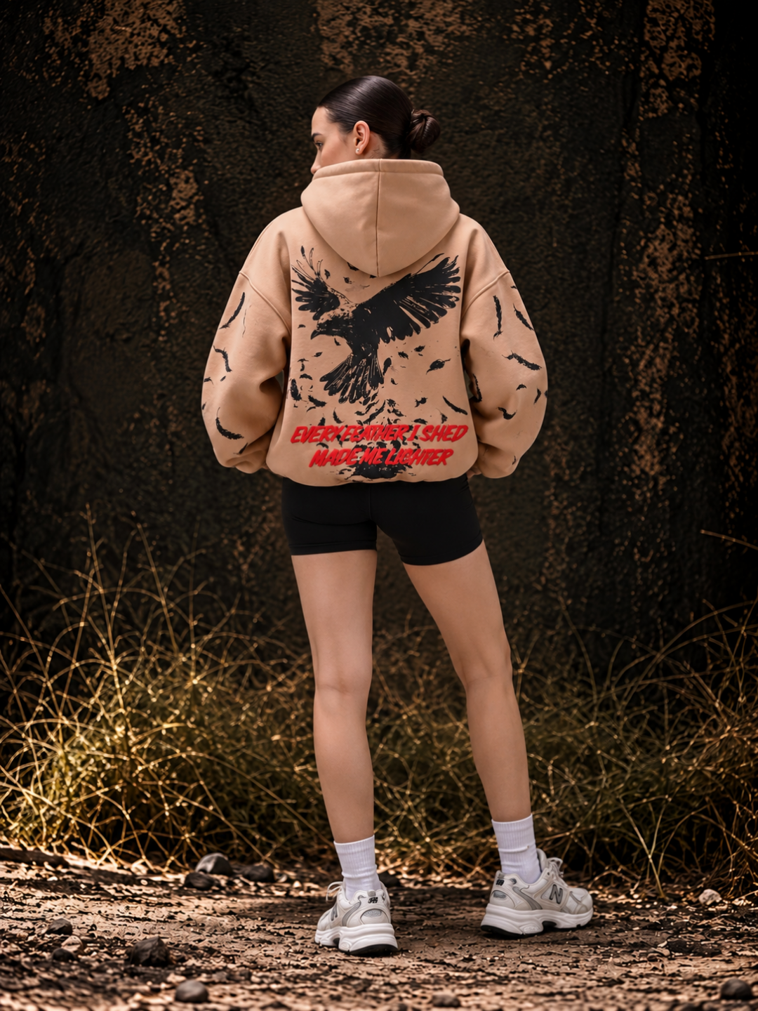 Featherweight Hoodie - Beige