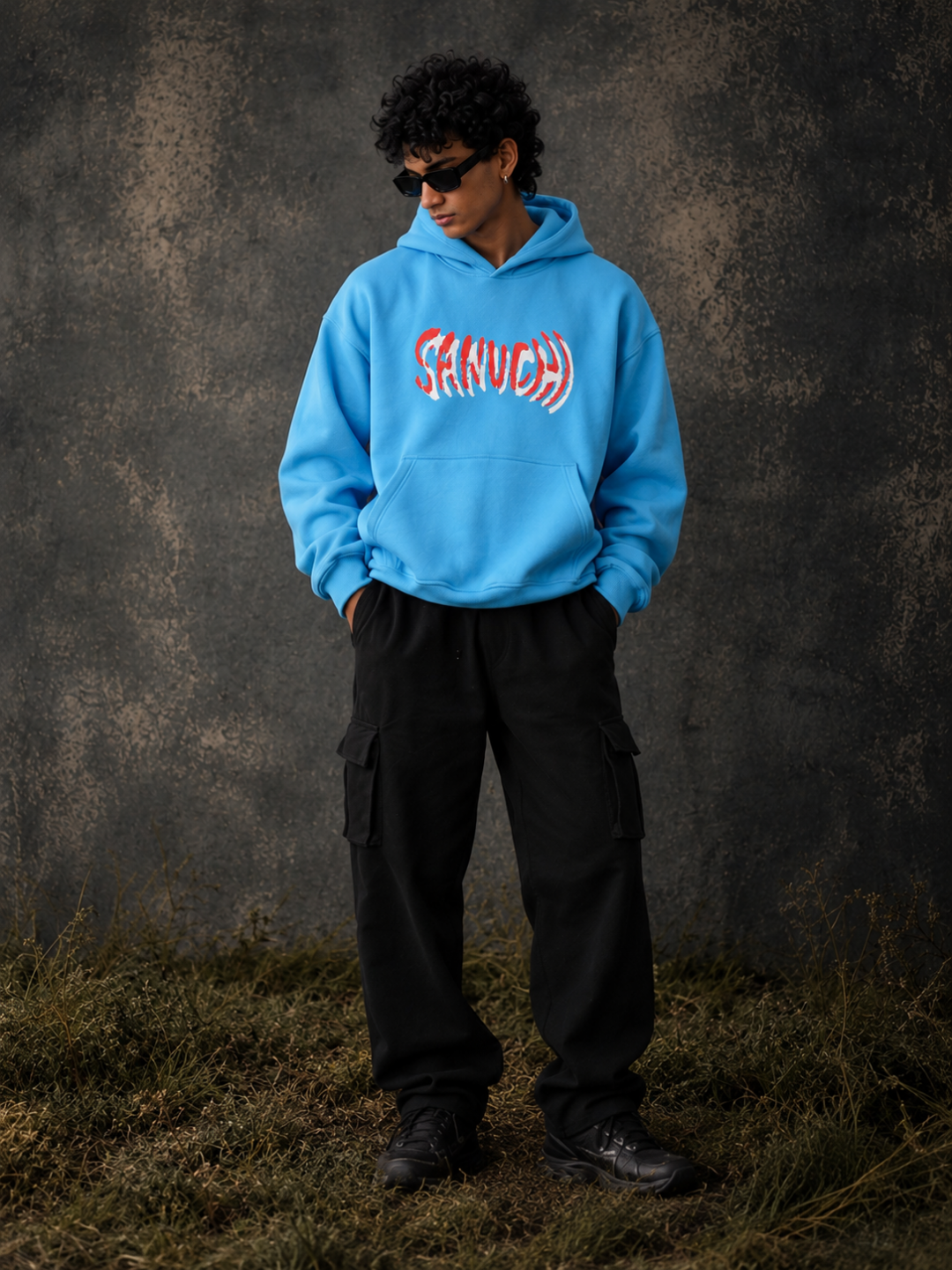 Love Bites Hoodie - Sky Blue