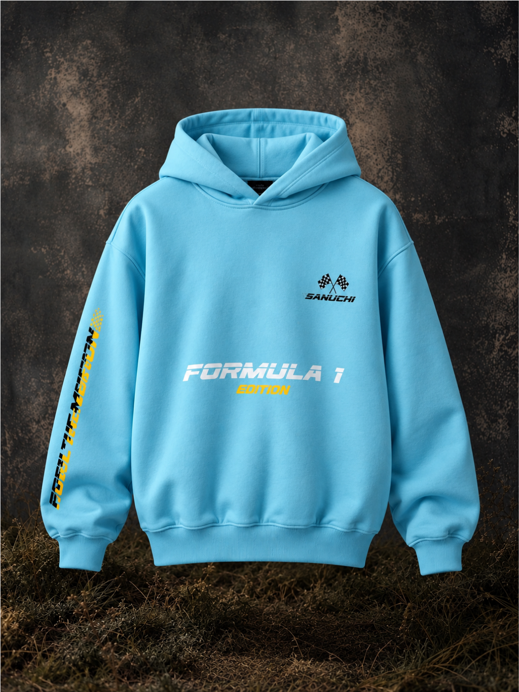 Burn/Revive Hoodie - Sky Blue