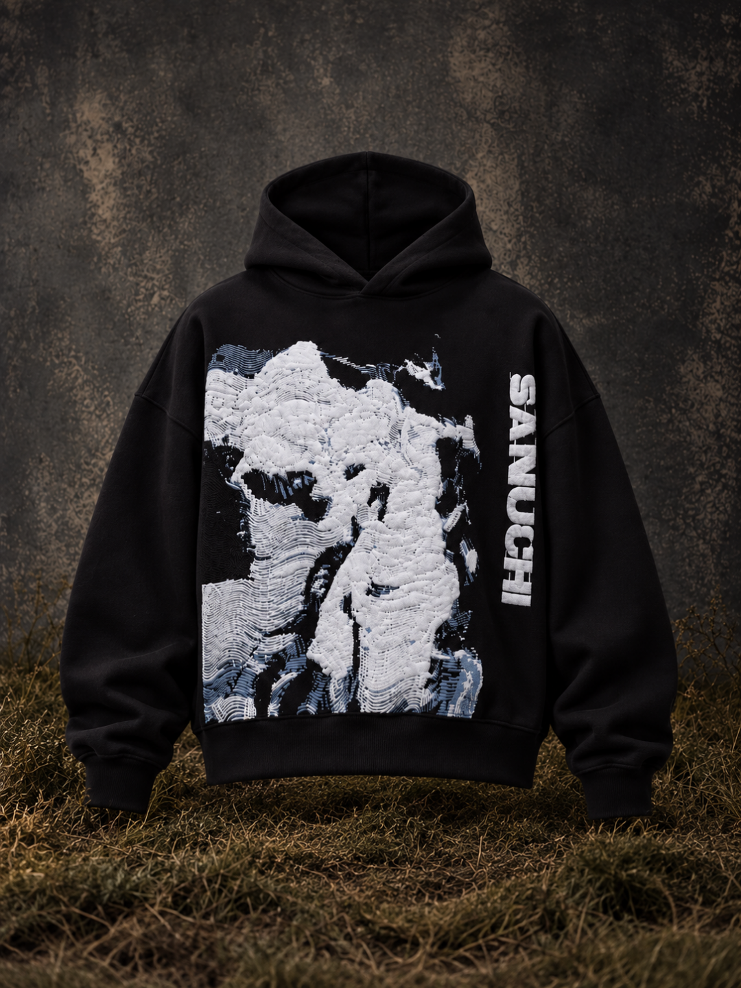 Waves Hoodie - Black