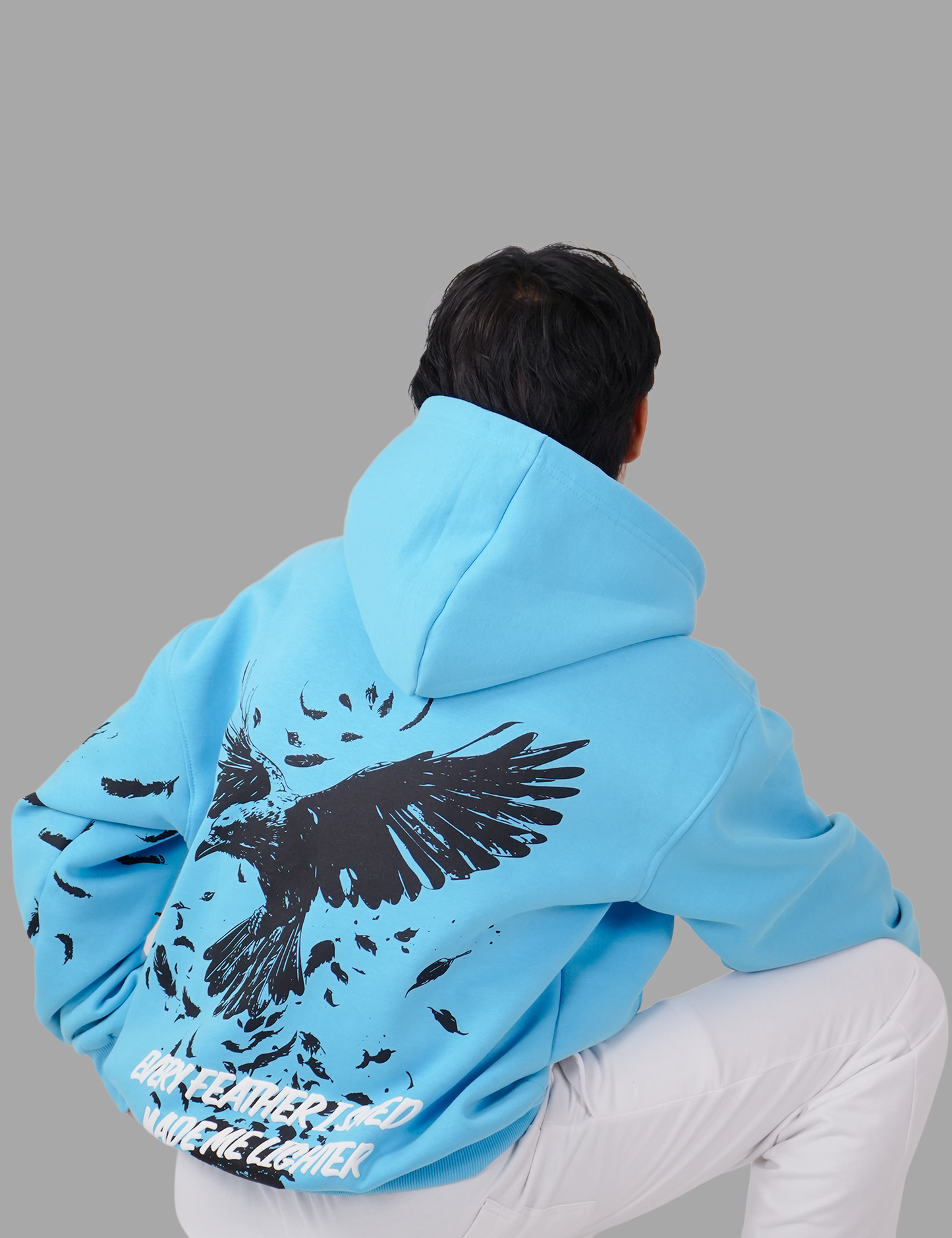 Featherweight Hoodie - Sky Blue