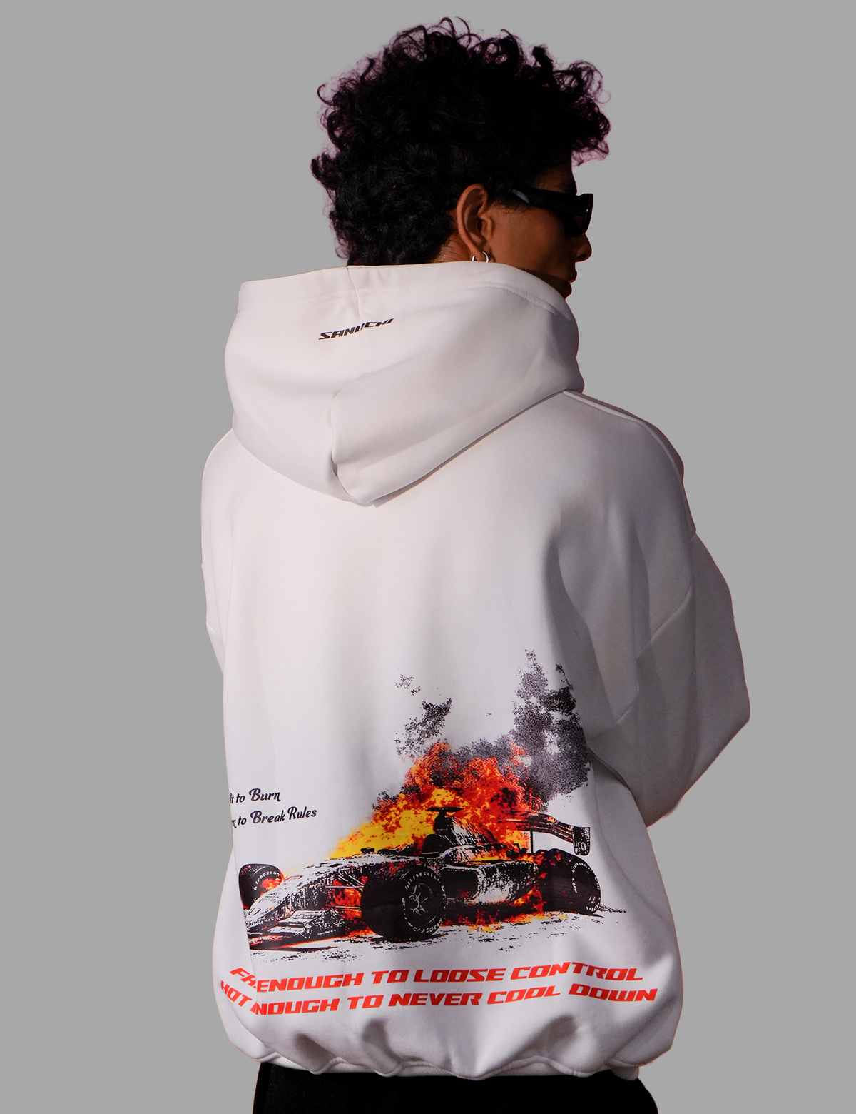 Burn/Revive Hoodie - White