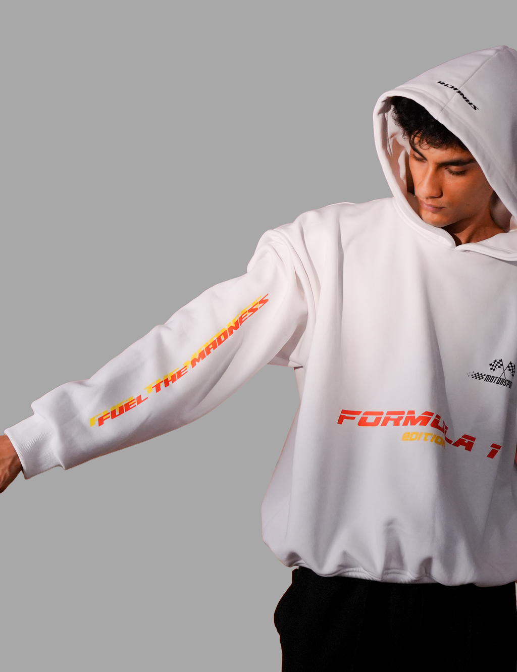 Burn/Revive Hoodie - White