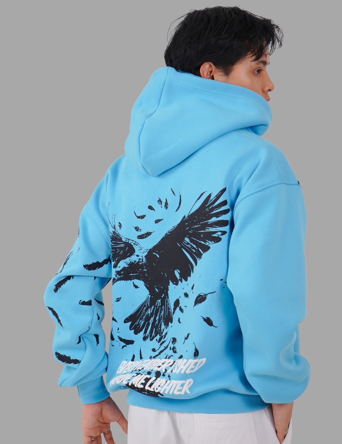 Featherweight Hoodie - Sky Blue