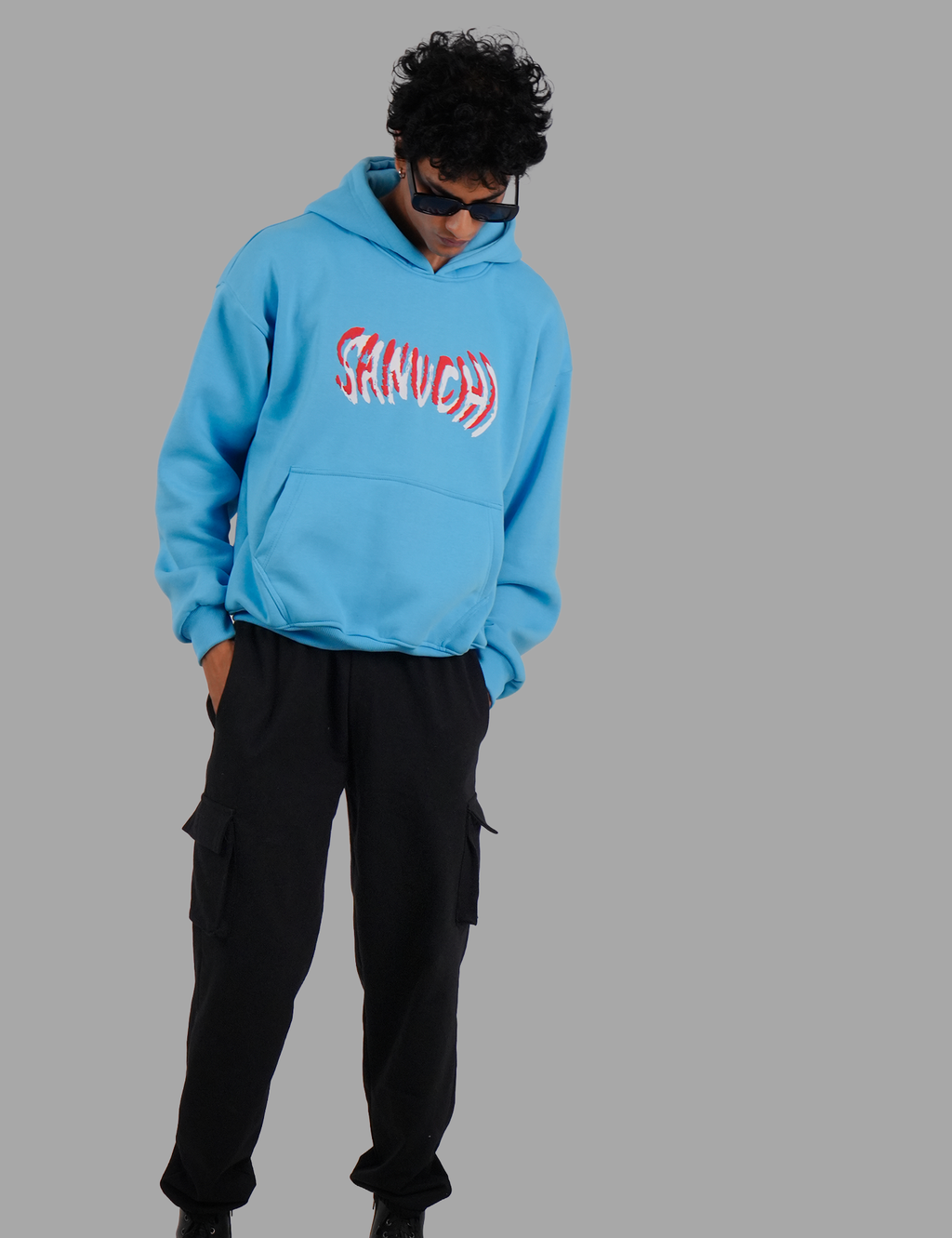 Love Bites Hoodie - Sky Blue